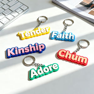 Llavero de Goma Suave con Diseño Personalizado OEM, Servicio Completamente Personalizable desde el Diseño hasta la Producción para Clientes Corporativos - Product Image 1