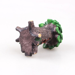 Figurine de maison d'elfe miniature en résine pour jardin féérique, décoration d'aquarium - Product Image 2