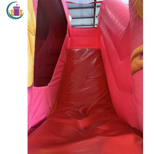 <span class=keywords><strong>Castillo</strong></span> <span class=keywords><strong>de</strong></span> salto inflable con temática <span class=keywords><strong>de</strong></span> princesa blanca hermosa con accesorio económico tobogán para alquiler - Product Image 6