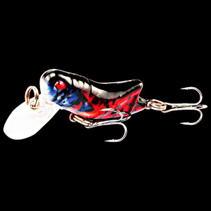 TOPIND 4,5 cm 3,5g ABS <span class=keywords><strong>Cricket</strong></span>/Saltamontes Crankbait Señuelo de pesca para agua salada y agua dulce para River Lake <span class=keywords><strong>Stream</strong></span> - Product Image 6