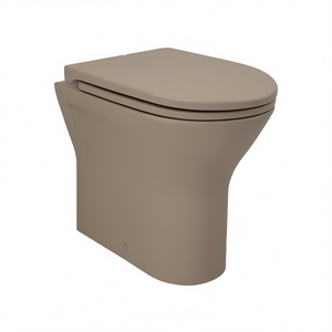 Inodoro Suspendido sin Borde Uni-Drain Mate Cappuccino 58 cm de Largo 36.5 cm de Ancho 43 cm de Altura - Product Image 3