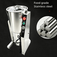 TFU 40L RVS Commerciële Voedselprocessor/Molen met Continu Werkende Motor - 3000W Industriële Groente- en Fruitbeater