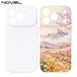 Funda de Teléfono Sublimable para iPhone 17 Pro - Carcasa de Plástico Rígido 3D con Cobertura Total para Transferencia Térmica 3D DIY - Product Image 1