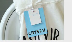 Étiquettes volantes personnalisées pour vêtements avec logo de marque privée, étiquettes de taille, étiquettes de prix promotionnelles - Product Image 4