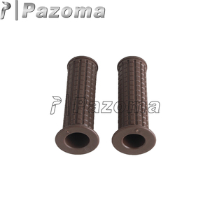 Impugnature per <span class=keywords><strong>moto</strong></span> in gomma antiscivolo <span class=keywords><strong>Vintage</strong></span> retrò per manubrio universale da 25MM/28MM - Product Image 2