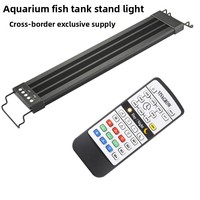 Lampe LED pour aquarium à télécommande, éclairage à spectre complet pour la croissance des poissons, des coraux et des plantes
