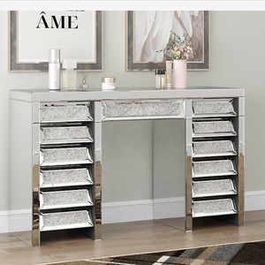 Coiffeuse de <span class=keywords><strong>bureau</strong></span> la plus populaire avec miroir à led Meubles de chambre à coucher Coiffeuse - Product Image 1