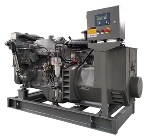 Генератор переменного тока с открытой рамой 75 кВт, мощность 50 Гц, частота 400 В, выход постоянного тока 230 В/12 В, номинальная мощность 3 кВт - Product Image 2