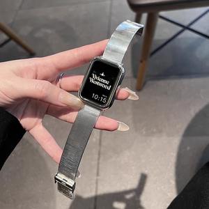 Correa de Lujo de Acero Inoxidable de 20 mm <span class=keywords><strong>para</strong></span> Smart Band 9 Pro, Brazalete con Cierre Metálico Compatible con Redmi Band 4/<span class=keywords><strong>5</strong></span> <span class=keywords><strong>Smartband</strong></span> - Product Image 1