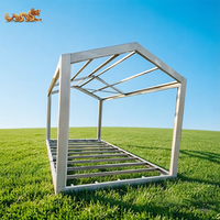 Structure Modulaire Préfabriquée en Acier Galvanisé à Chaud pour Conteneur Plat de 20 pieds – Cadre de Cabine Démontable
