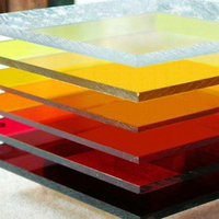 Haute qualité 2mm 3mm 5mm 6mm 8mm feuilles acryliques en plastique semi-transparentes cristal PMMA coupé à la taille échantillon gratuit