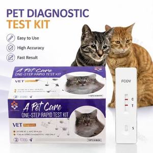 Pruebas Rápidas Veterinarias FPV/FCOV/GIA <span class=keywords><strong>de</strong></span> 3 Vías para Gatos, Precio <span class=keywords><strong>de</strong></span> Fabricante <span class=keywords><strong>de</strong></span> Productos para el Cuidado <span class=keywords><strong>de</strong></span> Mascotas - Product Image 1
