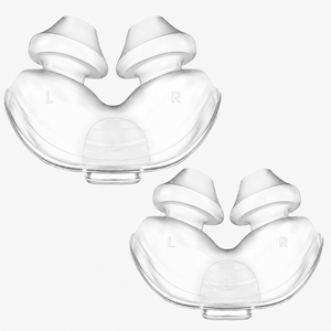 Coussinets nasaux en silicone de remplacement pour <span class=keywords><strong>masque</strong></span> Capa-mask, taille moyenne P10 – Offre spéciale pour les fournitures de santé - Product Image 1