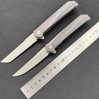 Couteau pliant professionnel en acier D2 Camping auto-défense EDC couteau de poche tactique