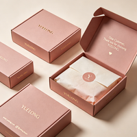 Emballages cosmétiques personnalisés haut de gamme, boîtes cadeaux en papier artisanal, boîtes d'expédition en carton ondulé, boîtes postales, logo imprimé de luxe