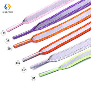 أربطة مسطحة عاكسة للأمان 3 أمتار-أحذية رياضية للجري وكرة السلة أربطة أحذية رياضية عاكسة-رباط حذاء 3 أمتار - Product Image 1