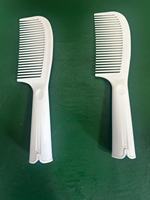Peigne démêlant pour la douche, résistant à la chaleur, à dents larges en acier, moulé par injection plastique, marque Fulaier, modèle personnalisé