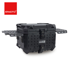 Hộp đựng đồ sau xe máy F2-moto 45L có tấm gấp và bảo vệ góc chữ H hai bên - Product Image 1