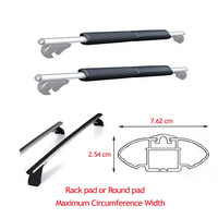 Coussinets de toit SLY Surf Aero pour paddleboard et planche de surf - Coussinets universels durables en polyester pour camion/voiture
