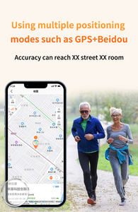 สมาร์ทวอทช์สำหรับผู้สูงอายุระบบ GPS FA96S 4G มีระบบตรวจจับการตกของ SOS ตรวจวัดอัตราการเต้นของหัวใจและฟังก์ชันการโทรฉุกเฉินสำหรับผู้สูงอายุ - Product Image 5