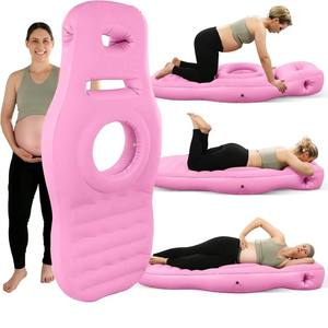 Colchón Inflable de PVC <span class=keywords><strong>para</strong></span> Piscina, <span class=keywords><strong>para</strong></span> Mujeres <span class=keywords><strong>Embarazadas</strong></span>, <span class=keywords><strong>para</strong></span> Aliviar el Dolor Abdominal, 75 cm x 165 cm, Forma Ovalada - Product Image 2