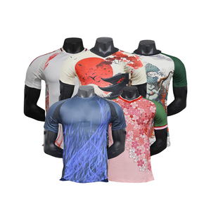 Japan Fußball nationalmannschaft Fußball uniform Feuchtigkeit sablei tende Spieler version Mesh Breath able Football Shirt für Männer - Product Image 2