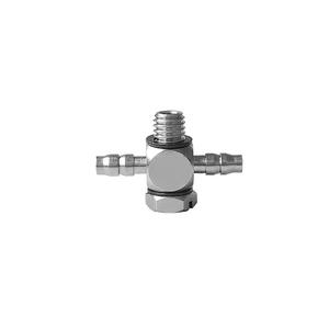 Conector Metálico Miniatura SMC 4-M5 6-M5, Boquilla de Acero Inoxidable Tipo Gancho en T, Conexión Recta para Tubo de Aire 4-M5 6-M5, Piezas Neumáticas - Product Image 1