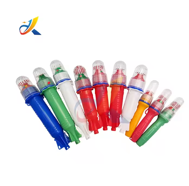 Colored LED Flashing Underwater Fishing Light Fish Attracting Lamp for Night and Deep Water Use