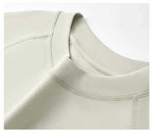 เสื้อยืดผู้ชายคุณภาพสูง ทรงหลวม ไหล่ตก สตรีทแวร์ หนานุ่ม พิมพ์ลาย DTG ผ้าฝ้าย 100% ลายกราฟิก ไซส์ใหญ่ สั่งทำได้ - Product Image 6