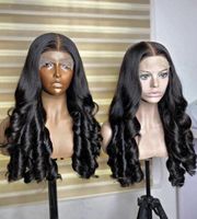 Wig Rambut Asli Highlight Ombre HD Lace Front Honey Blonde 13x4 Body Wave untuk Wanita Kulit Hitam, Wig Tanpa Lem