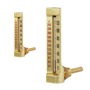 HUBEN Sika Thermomètre en verre en forme de <span class=keywords><strong>V</strong></span> liquide - Product Image 1