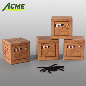 Boîte cadeau d'Halloween personnalisable OEM Boîte de papier médical Boîte de papier d'emballage pliable pour bonbons alimentaires pour Noël - Product Image 1