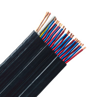 Cable plano YFFBP de nitrilo y polivinilo cloruro, resistente al aceite y al desgaste, para iluminación de escenarios, estándar nacional especial.