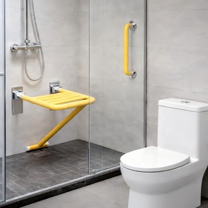 Silla <span class=keywords><strong>de</strong></span> <span class=keywords><strong>Ducha</strong></span> Plegable <span class=keywords><strong>de</strong></span> Pared, Moderna, <span class=keywords><strong>de</strong></span> Acero Inoxidable y ABS, Asiento <span class=keywords><strong>de</strong></span> Baño Seguro <span class=keywords><strong>para</strong></span> Personas <span class=keywords><strong>Mayores</strong></span> y Ancianos en Apartamentos - Product Image 1