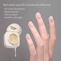 R S Nail Hema Free Shaping Base Coat Gel de colle à ongles multifonctionnel transparent professionnel