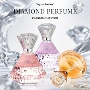 Parfum pour femme Cross-border Shining <span class=keywords><strong>True</strong></span> <span class=keywords><strong>Love</strong></span> Diamond, format standard, longue tenue, parfum léger, senteur fruitée florale - Product Image 2