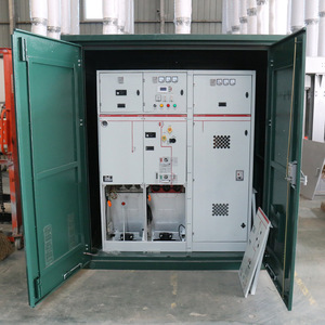 Subestación Metálica Tipo Caja de Distribución de Alta Tensión para Exteriores con Anillo de Conexión y Hexafluoruro de Azufre HXGN15-12 Ultima - Product Image 4