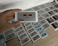 COMPAX Label Harga Digital 3.5 Inci 4 Warna E-Ink Tahan Air IP65 untuk Penggunaan Dalam Ruangan, Toko Kelontong, Toko Kecantikan, Ritel, Baterai 10 Tahun