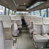 Autocars de tourisme d'occasion de 21 à 30 places, moteur avant Cummins, Euro 3 Diesel, Tour Coaster