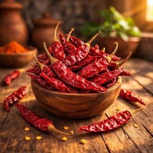 Piments rouges séchés 500g, épices naturelles pour la cuisine, séchage, broyage, stockage à sec, durée de conservation 12 mois - Product Image 4