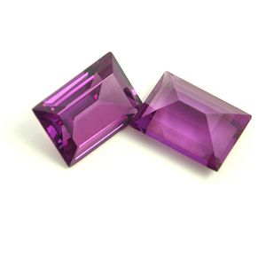 Piazza 46 #   <span class=keywords><strong>Gemma</strong></span> Sintetica di Corindone Rubino Taglio Ottagonale a Gradini <span class=keywords><strong>Pietra</strong></span> Alessandrite - Product Image 6