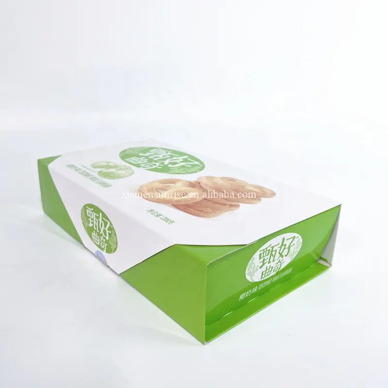 卸売バルクブランドカスタム印刷クッキーボックス包装クッキーボックスクッキー包装