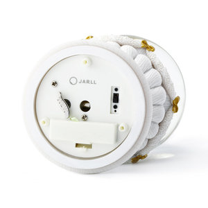 Flying Santa Claus Christmas <b>Snow</b> <b>globe</b> with LED Lamp Christmas <b>Music</b> Ornaments White gold - Product Image 6