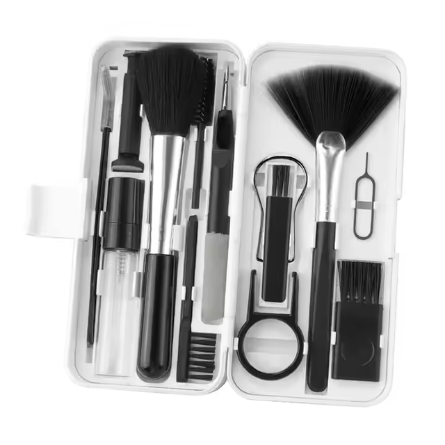 18 in 1 Cleaner Tool Kit Laptop Keyboard Computer Dust Removal Soft Brush Screen Phone Gap Clean Pen Earphone Cleaning Set