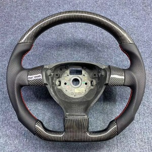 พวงมาลัยคาร์บอนไฟเบอร์ YTcarbon ขนาด 320 มม. แบบฐานแบน สำหรับรถสปอร์ตและรถแข่ง ใช้ได้กับรถโปโล เจตต้า MK4 <span class=keywords><strong>MK5</strong></span> MK6 MK7 - Product Image 4