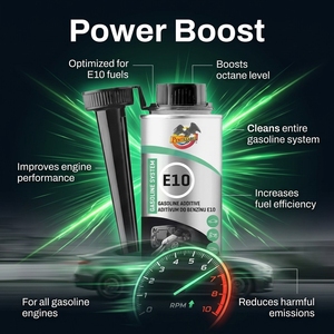 Additif E10 pour <span class=keywords><strong>carburant</strong></span> automobile, nettoyant injecteur, traitement du <span class=keywords><strong>carburant</strong></span> diesel, améliore l'économie de <span class=keywords><strong>carburant</strong></span> pour les véhicules diesel et à essence - Product Image 1