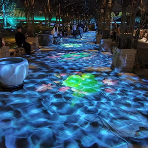 ไฟ LED ลายคลื่นสำหรับภายนอกอาคาร IP65 เหมาะสำหรับลานบ้าน รีสอร์ท และตกแต่งคริสต์มาส - Product Image 1