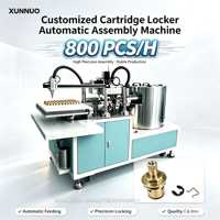 Machine d'assemblage de cartouches motorisée entièrement automatique contrôlée par PLC avec garantie d'un an pour une production de précision et en série