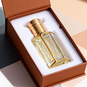 Bouteille à rouleaux dorés de 3ml 6ml 10ml 12ml Petit rouleau d'huile de <span class=keywords><strong>parfum</strong></span> sur bouteille Attar en verre Bouteille en verre vide colorée rechargeable personnalisée - Product Image 1