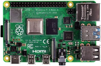 Raspberry Pi 4 Modelo B, 4GB/8GB, Computadora de Placa Única con CPU y Sistema Operativo Linux, Ideal para Construir Mini PC/Robots Inteligentes (Gran Venta)